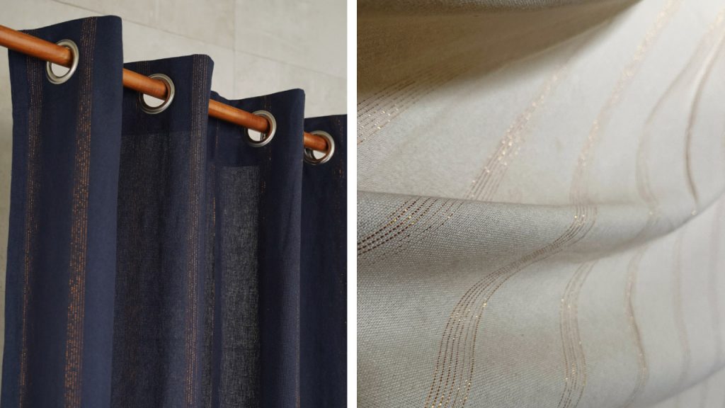 Zari Curtains and Chambray Fabrics: Sustainable Elegance