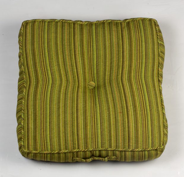 Handwoven Cotton Floor Cushion Citronelle Green
