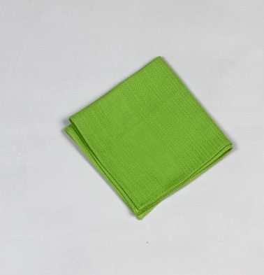 Honeycomb Cotton Dish Towel Parrot Green