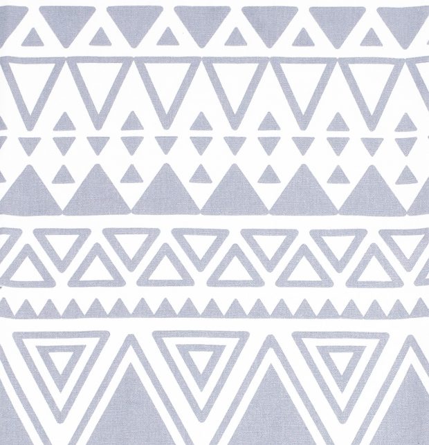Magic Triangle Cotton Fabric Grey