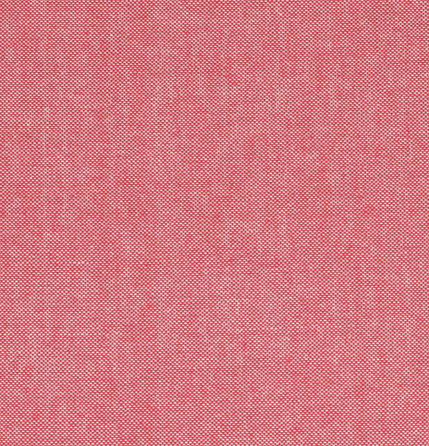Chambray Cotton Custom Blinds Bittersweet Red