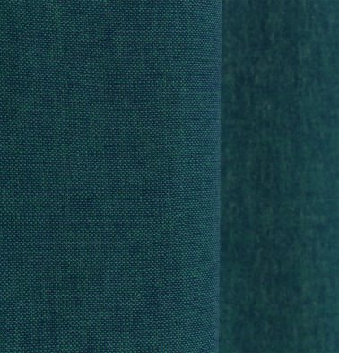 Chambray Cotton Custom Table Cloth/Runner Ocean Depth Green