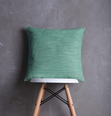 Handwoven Cotton Cushion cover Fern Green 18x18