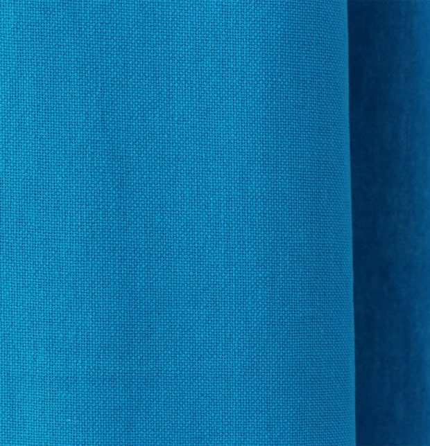 Customizable Cushion Cover,  Cotton - Solid - Hawaiian Ocean Blue
