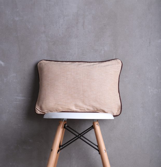 Textura Cotton Cushion cover Beige/Brown 12
