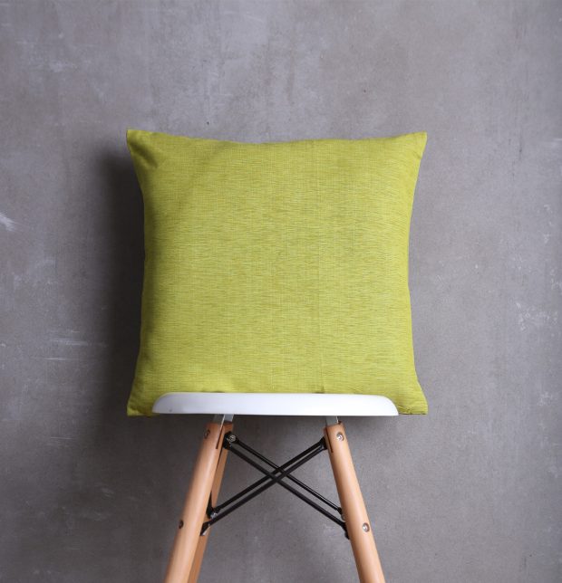 Textura Cotton Cushion cover Lime Tint 18