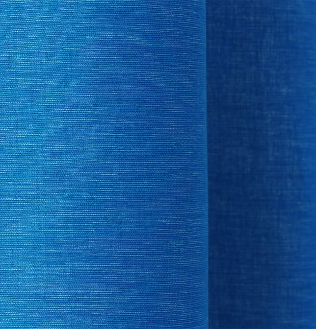 Customizable Cushion Cover, Textura Cotton - Blue Aster