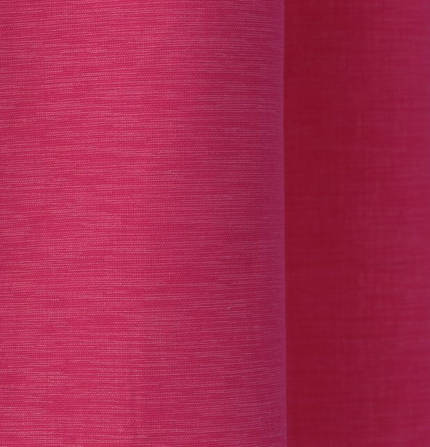 Textura Cotton Custom Blinds Teaberry Pink