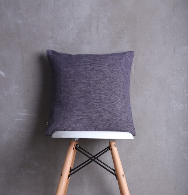 Customizable Cushion Cover, Textura Cotton - Periscope Dark Grey
