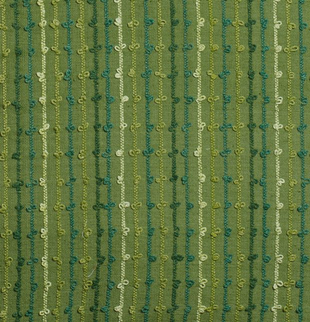 Handwoven Stripes Cotton Cushion cover Greenbriar 18