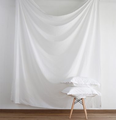 Solid Cotton Duvet Cover White