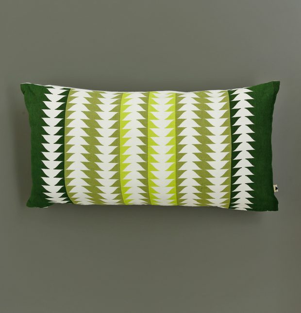 Arrows Printed Cushion cover Green 12
