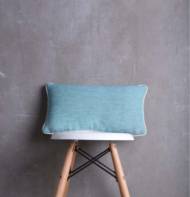Wave Texture Cotton Cushion cover Sea Blue 10