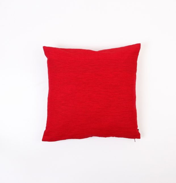 Textura Cotton Cushion cover Red  16