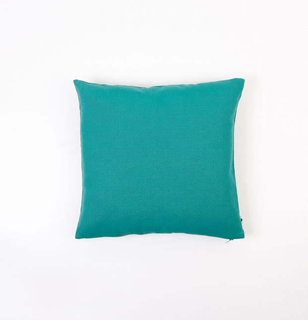 Solid Cotton Cushion cover Dark Green  16