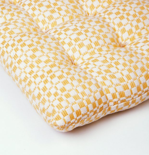 Cotton Chairpad Yellow