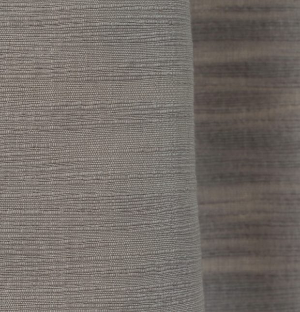 Customizable Cushion Cover, Slub Cotton -  Opal Grey
