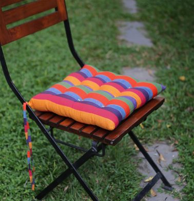 Cotton Chairpad Stripe