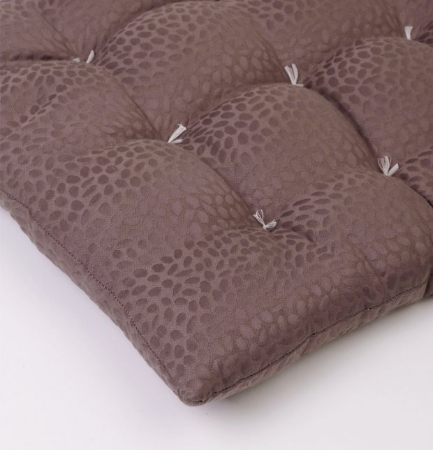 Cotton Chairpad Brown