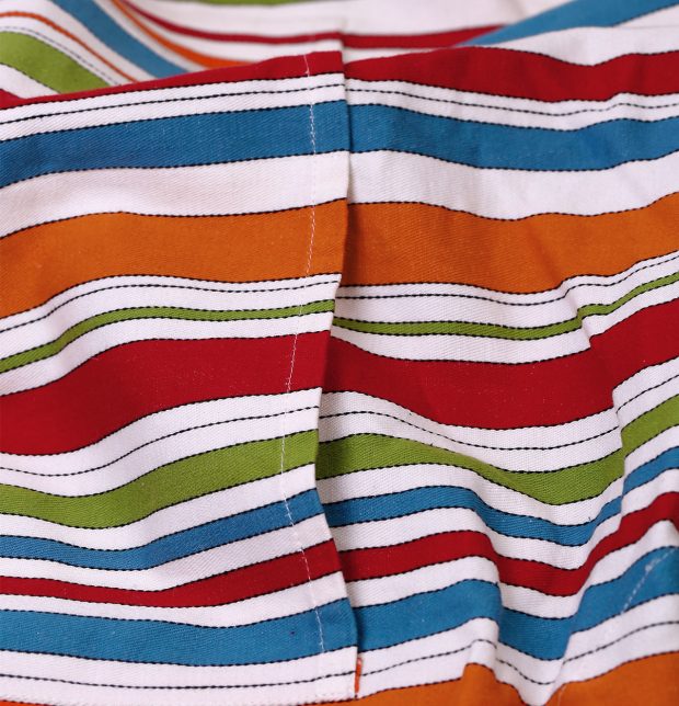 Sunny Stripe Cotton Aprons Multi-color