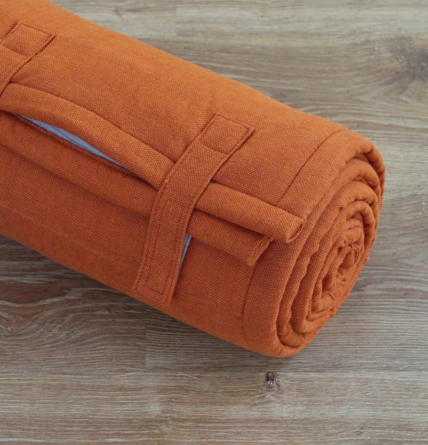 Cotton Travel bed- Rust