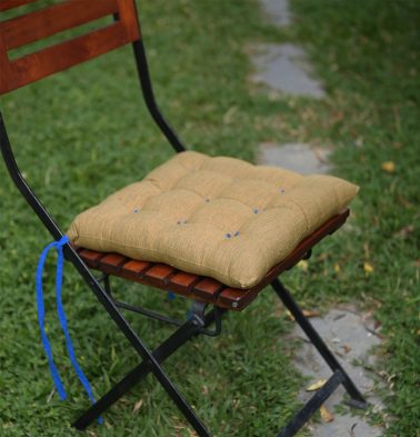 Textura Cotton Chairpad Lark