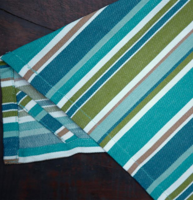 Twill Stripe Cotton Kitchen Towel Multi color