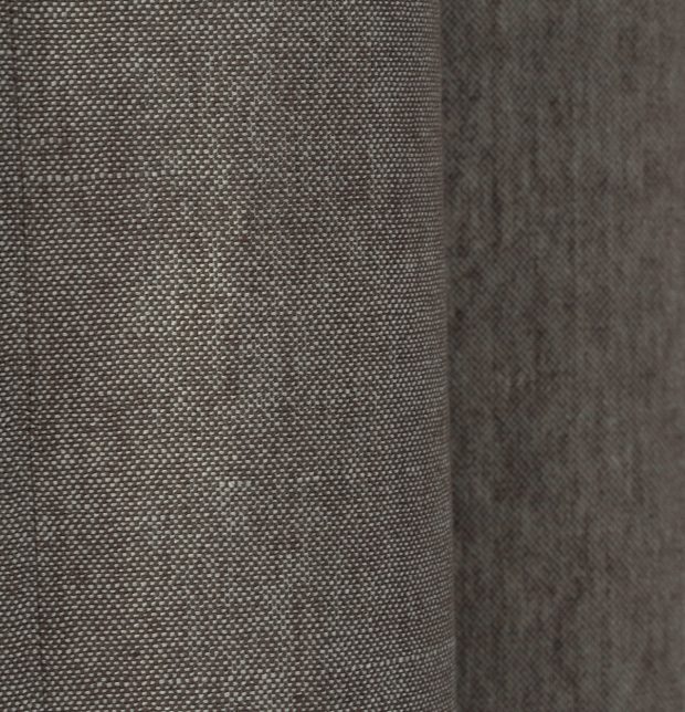 Chambray Cotton Fabric Nickel Grey