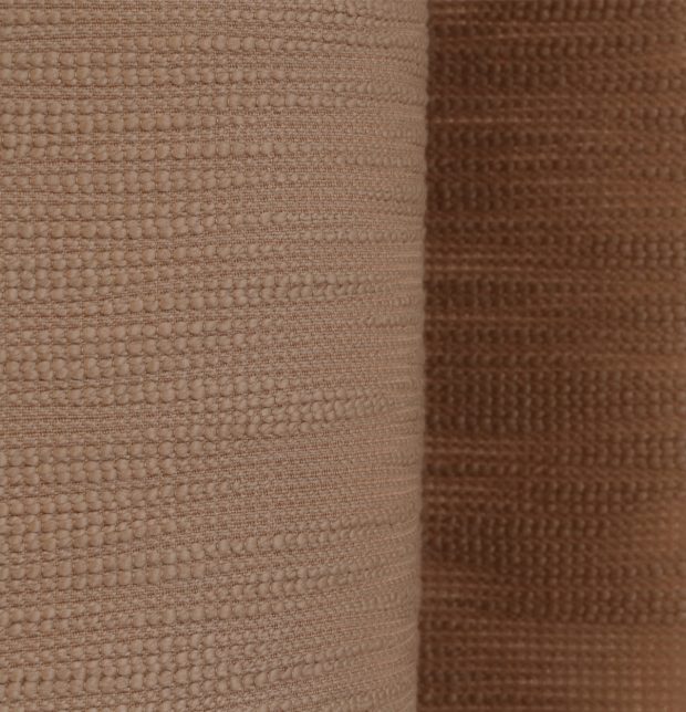 Customizable Curtain, Slub Cotton - Camel Brown