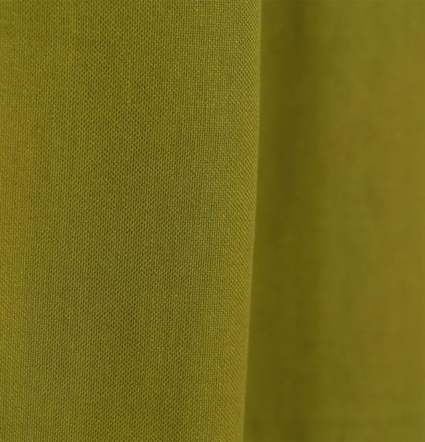 Chambray Cotton Fabric Apple Green