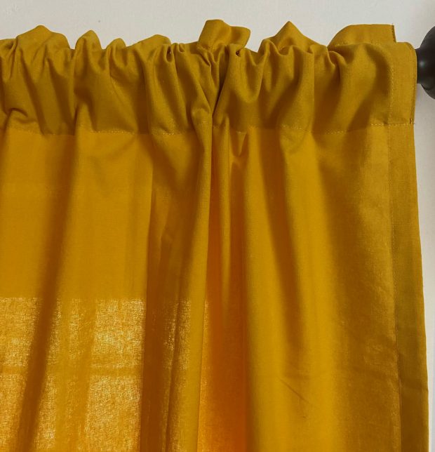 Solid Cotton Fabric Golden Rod Yellow