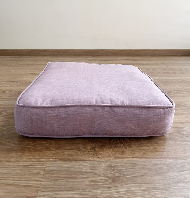 Textura Cotton Floor Cushion Lavender
