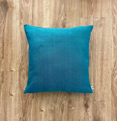 Customizable Cushion Cover, Chambray Cotton – Ocean Depth Green