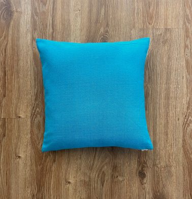 Customizable Cushion Cover, Chambray Cotton – Scuba Blue