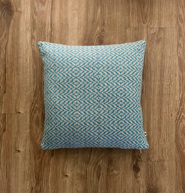 Herringbone Cotton Cushion cover Blue Moon 16