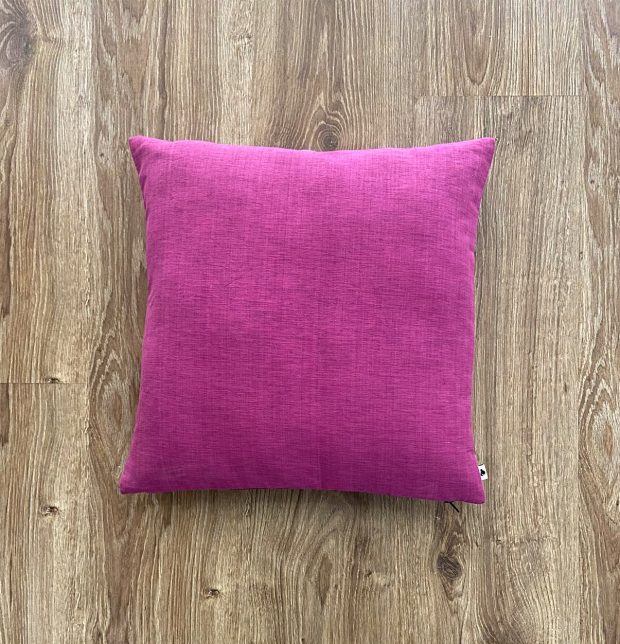 Customizable Cushion Cover, Textura Cotton - Magenta Haze