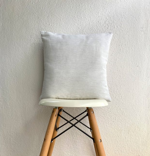 Textura Cotton Cushion cover Windchime White 16