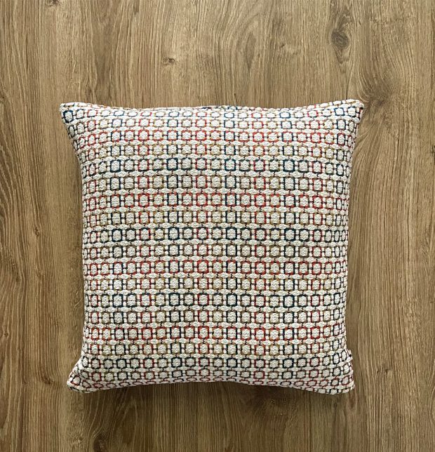 Handwoven Cotton Cushion cover Multicolor