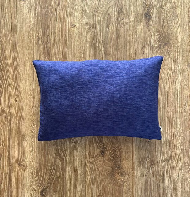 Textura Cotton Cushion cover Navy Blue 12