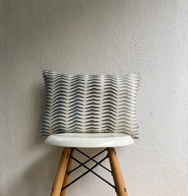 Ikat Arrows Cotton Cushion Cover Multicolor 12″x18″