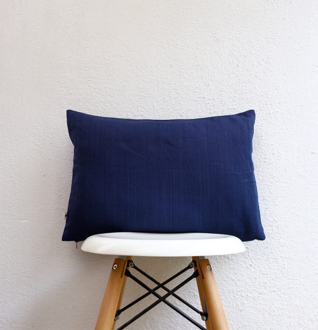 Solid Cushion Cover Dutch Blue -12