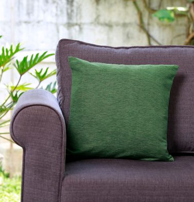 Textura Cotton Cushion cover Cactus Green 16″x16″