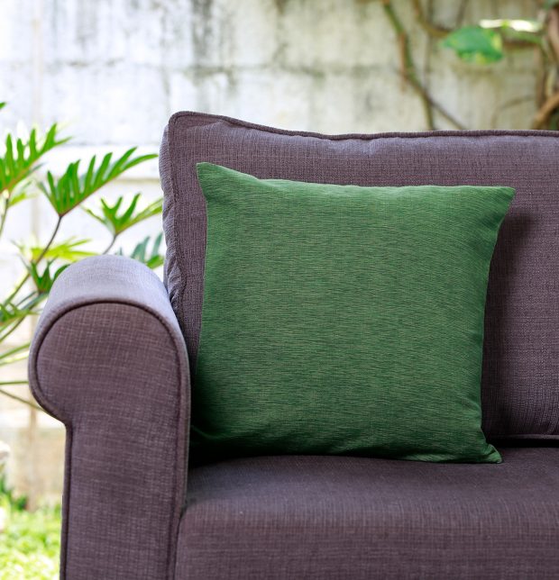 Textura Cotton Cushion cover Cactus Green 16