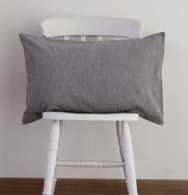 Textura Cotton Decorative Pillow Cover Tan Grey