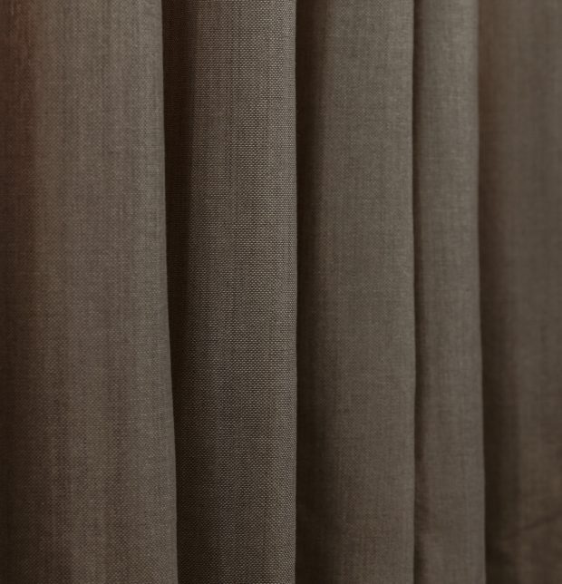 Customizable Curtain, Chambray Cotton - Sesame Beige