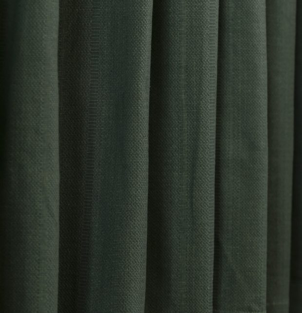 Customizable Curtain, Kadoor Cotton - Garden Green