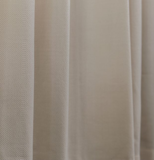 Kadoor Cotton Curtain Pristine White