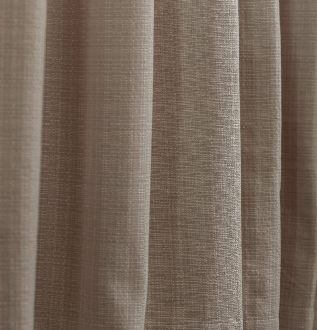 Panama Weave Cotton Curtain Oatmeal Beige