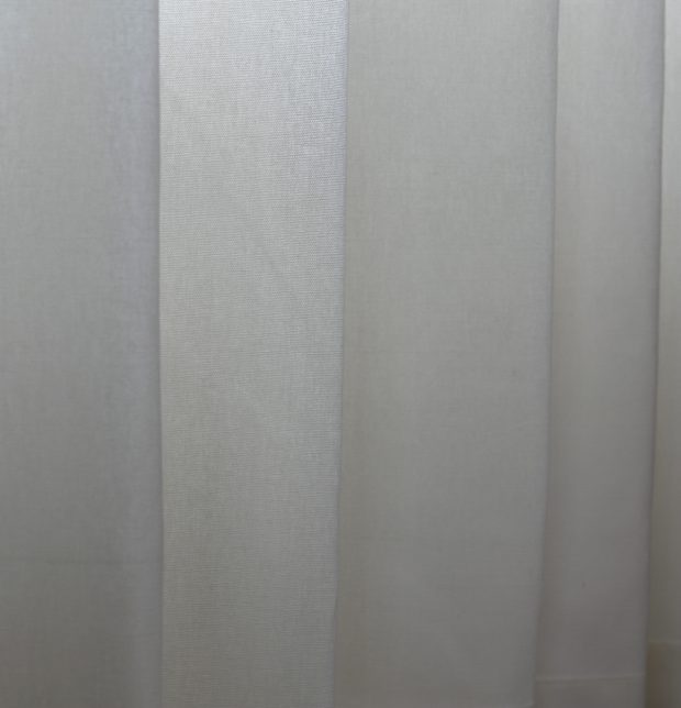 Solid Cotton Fabric Bleached White