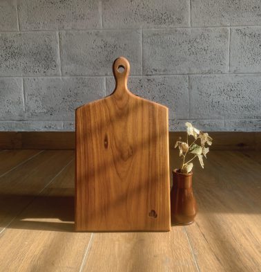 Organic Teak Wooden Chopping / Serving Board | Pentagon | 28 cm